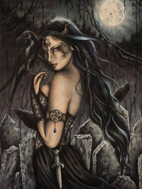 Jessica Galbreth  𝑻𝑯𝑬 𝑴𝑶𝑹𝑹𝑰𝑮𝑨𝑵 Enchanted Art 5X7 Mini Print EAP3853